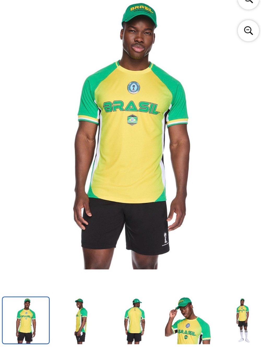 FIFA Men's Brazil Jersey Size Large